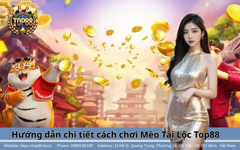 Hướng dẫn tân thủ tham gia chơi Mèo Tài Lộc Top88